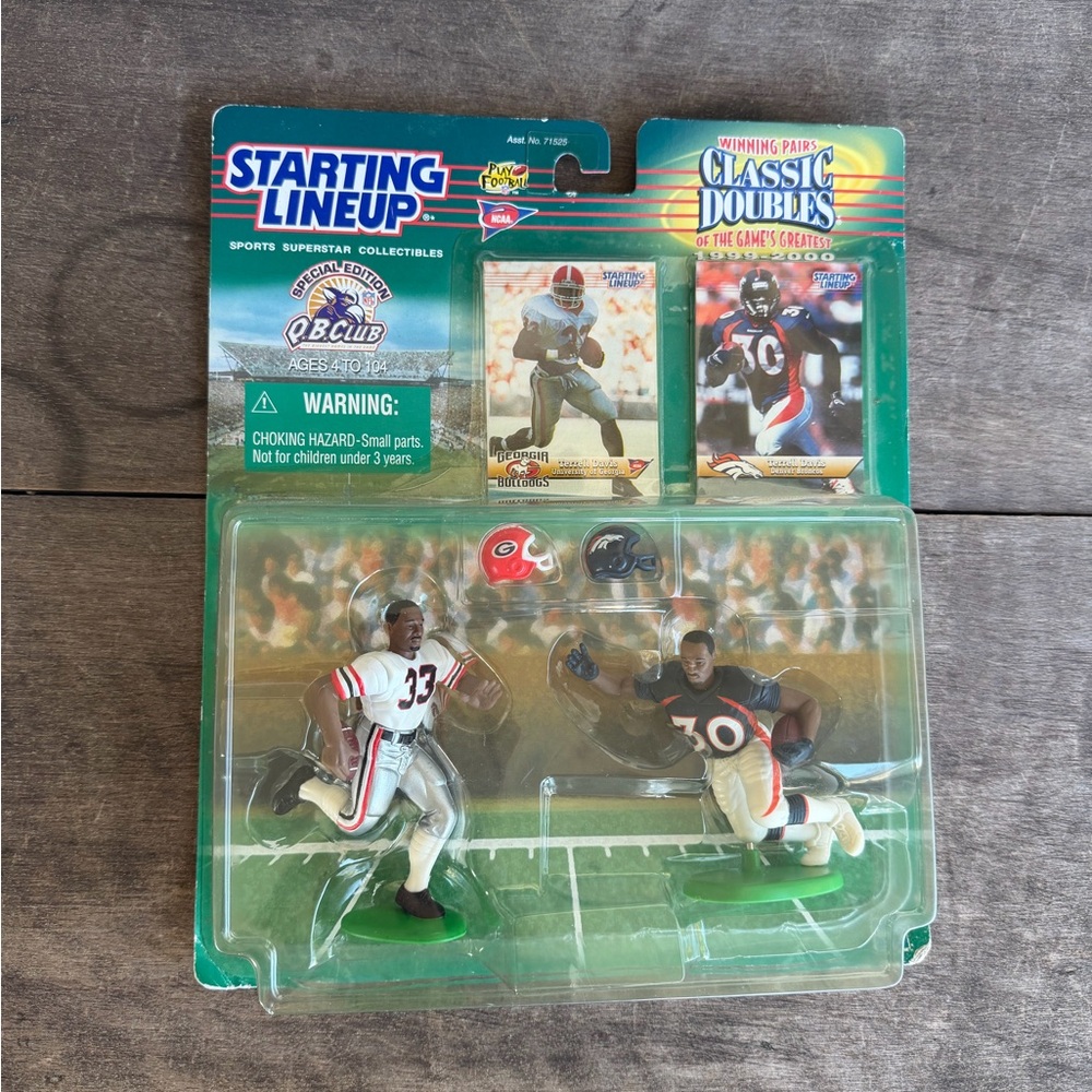 Starting Lineup Classic Doubles QB Club Special Edition Terrell Davis SLU 72283